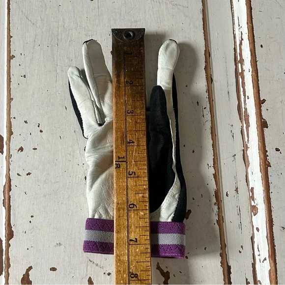 Vintage 1984 Ektelon Classic Sheepskin Racquetball Glove Right Hand XS - Picture 4 of 8